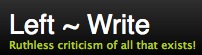 Left write