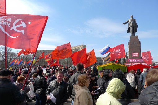 Kharkiv is anti Western pro Russian and pro Soviet e1396564909637