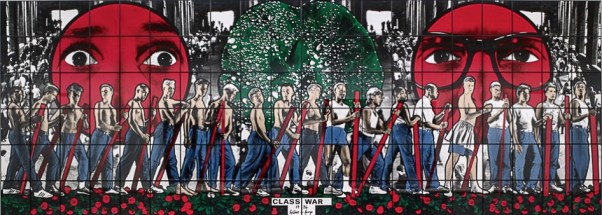 Gilbert George Italy UK Class War 1986 3