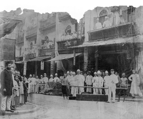 Staffordshire Regiment during the Plague Hong Kong 1894 6