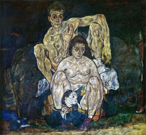Egon Schiele The Family 1918 4