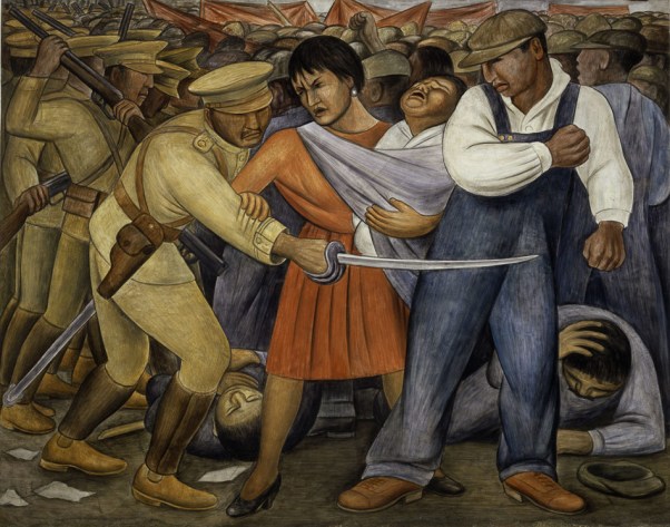 Diego Rivera Mexico The Uprising 1931 4