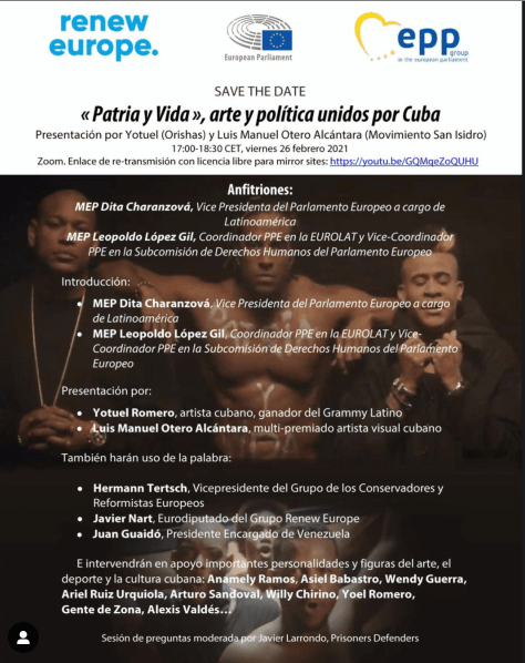 San Isidro EU parliament