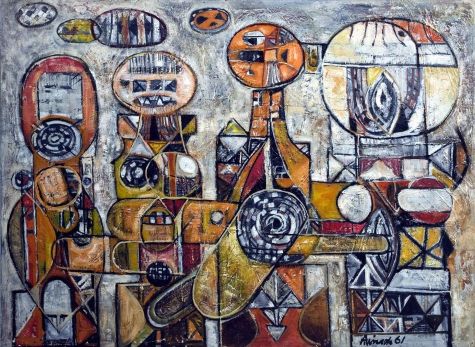 Avinash Chandra India Early Figures 1961