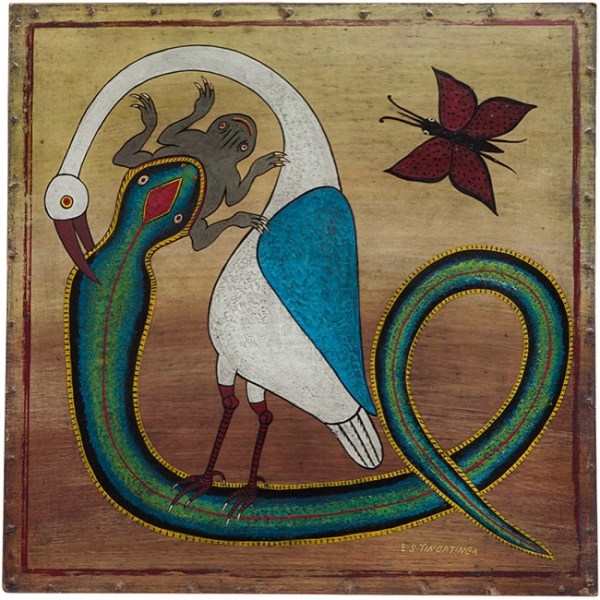 Edward Said Tingatinga Tanzania Untitled 1960