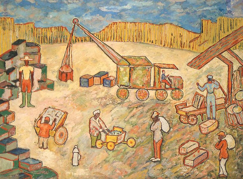 Beauford Delaney USA Exchange Place 1943