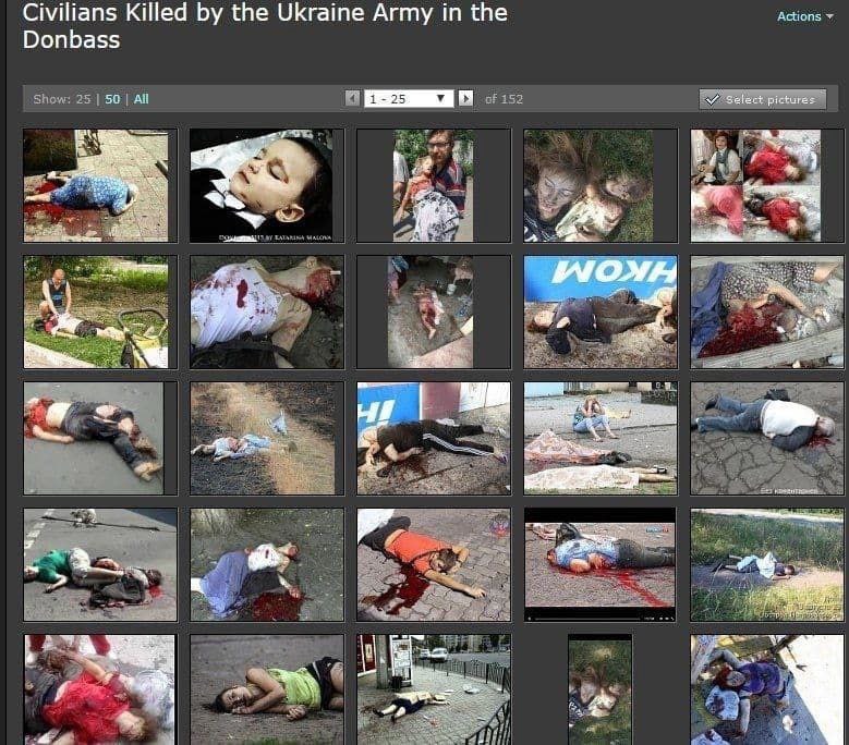 Donbass dead