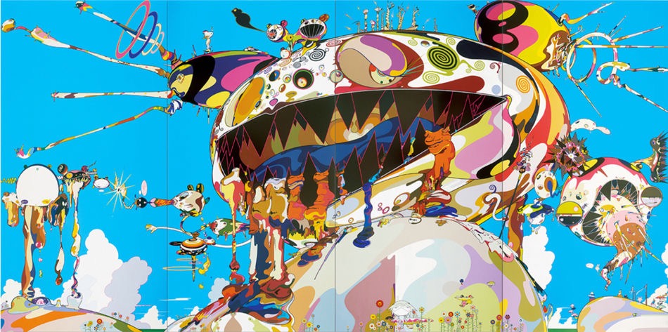 Takashi Murakami Japan The Octopus Eats Its Own Leg 2002