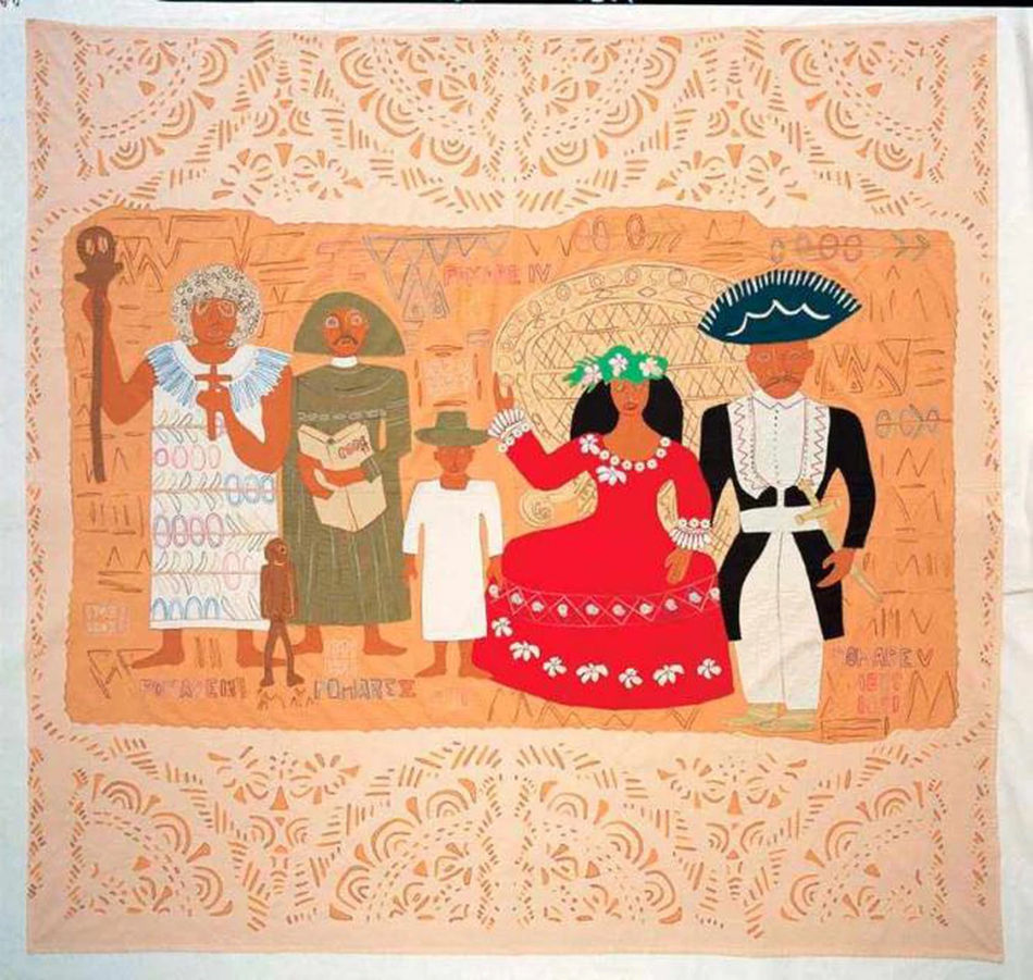 Aline Amaru Tahiti La Famille Pomare 1991
