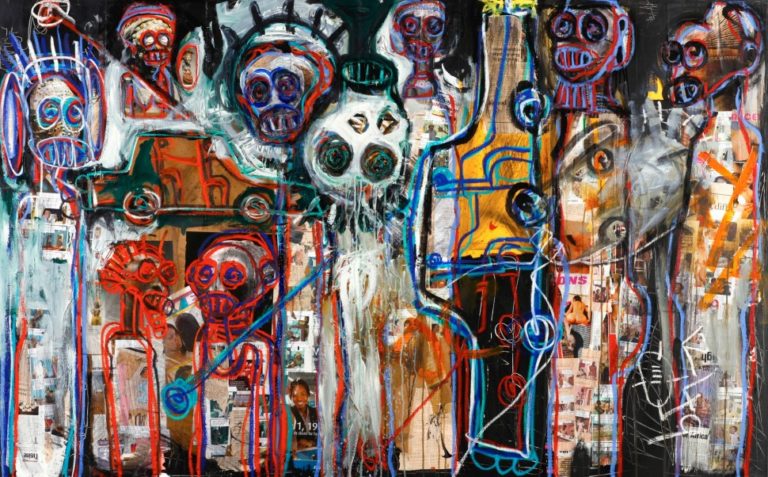 Aboudia Cote dIvoire Untitled 2013 768x477