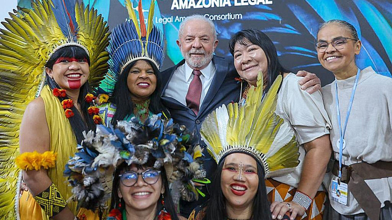 Ricardo Stuckert Lula Sonia and others COP27 2022 can we name them all