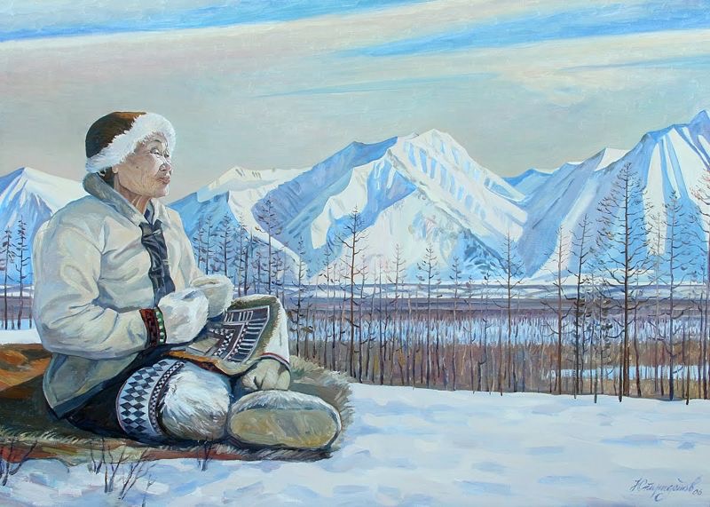 Spiridonov Yuri Vasilyevich Sakha Landlord of the Moma mountains 2006
